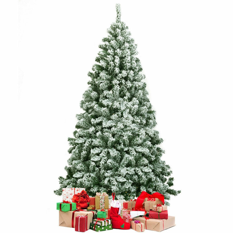 Arbre de Noël vert / blanc 6 'H