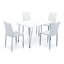 Upholstered Stacking Side Chair