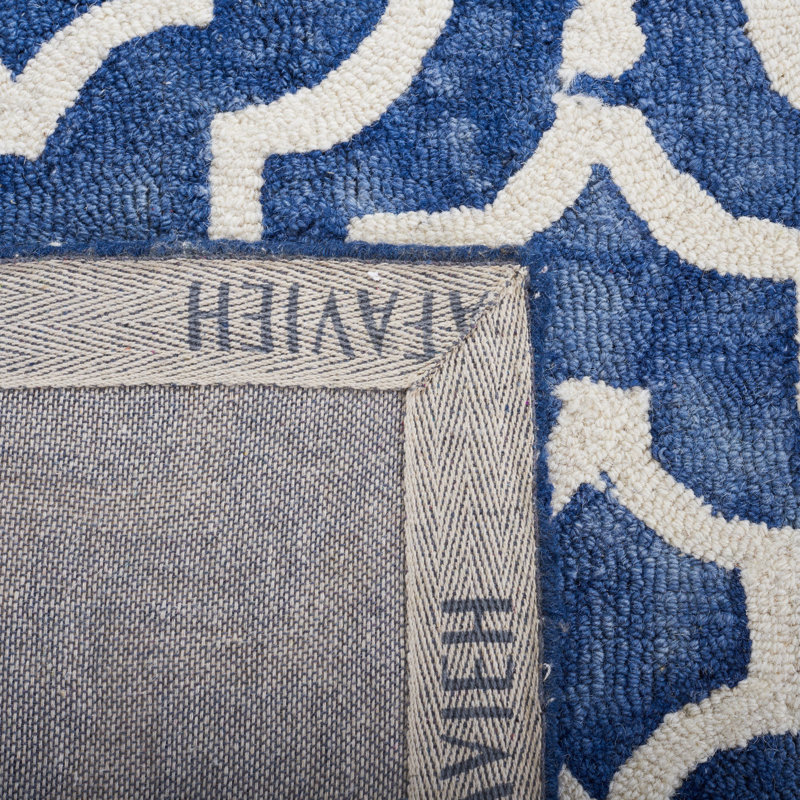 Berman Hand Tufted Wool Geometric Rug, Rectangle 2'6" x 4'