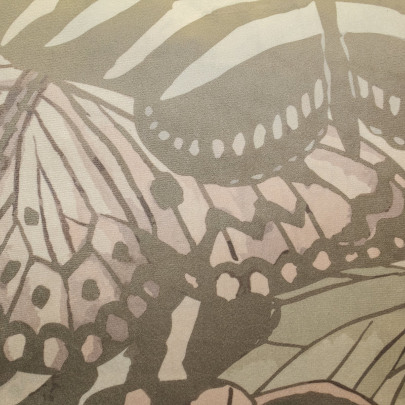  Coussin décoratif en velours et plumes, Rosé