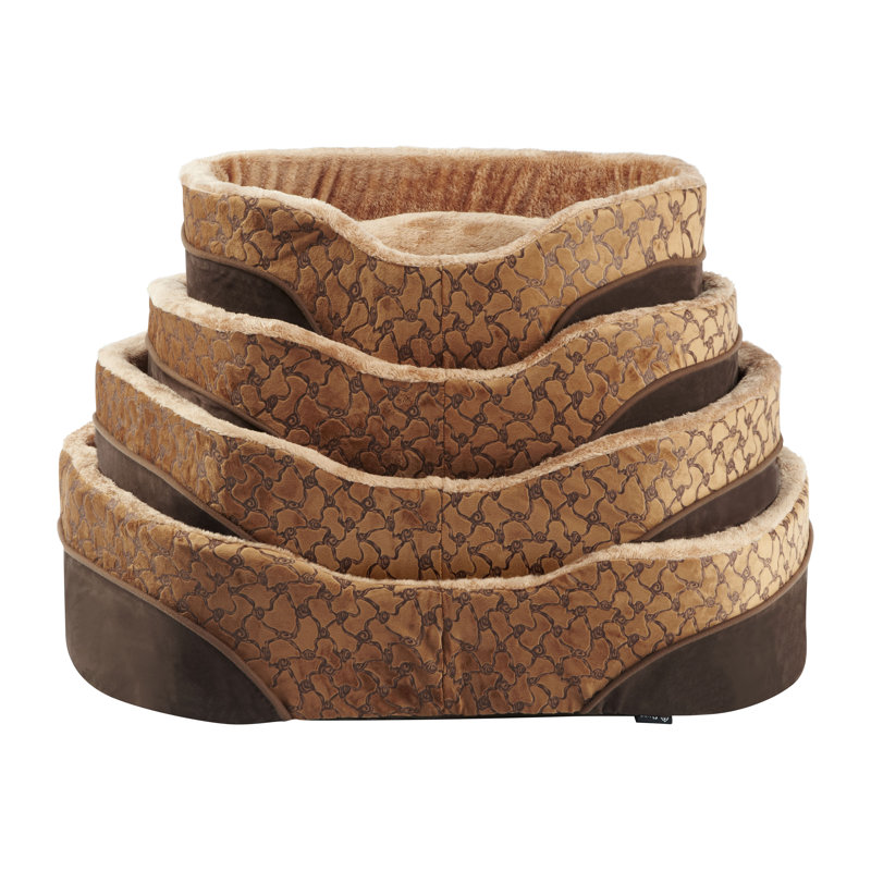 Switzer Bolster, 22 cm H x 80 cm W x 58 cm D, Brown