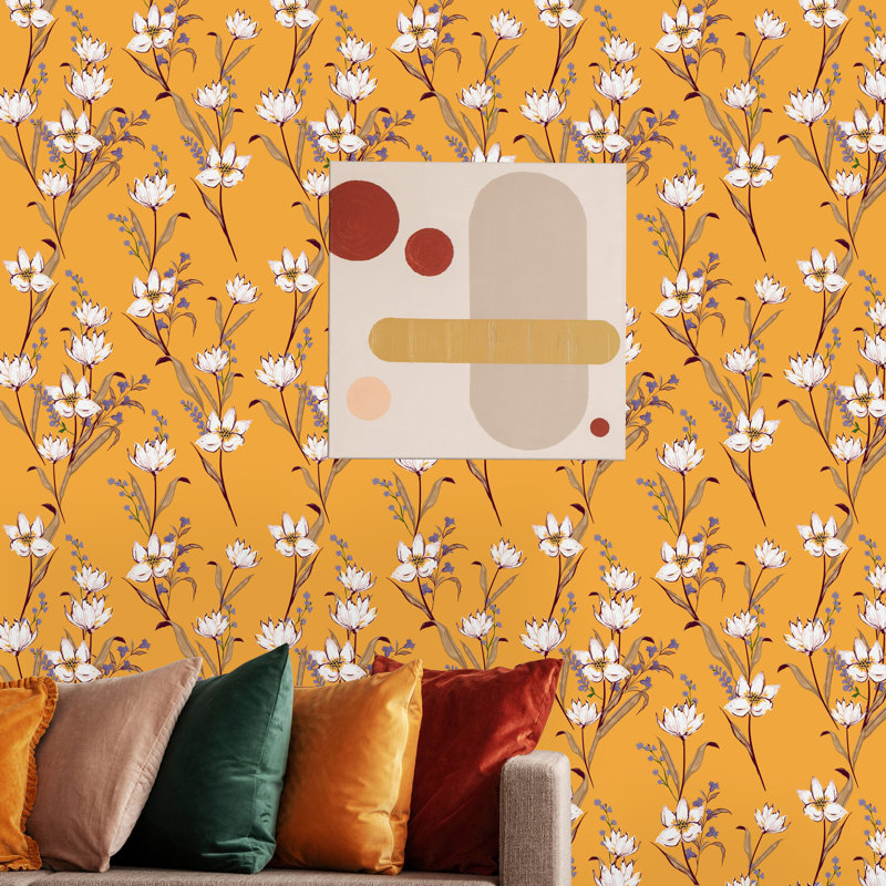 Rouleau de papier peint Atikah, L 16,67 po x l 25 po