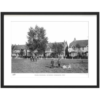 Warlingham, School Common 1907 by Francis Frith - Single Picture Frame Print