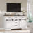 6-Drawer Vanity Dresser with Sliding Doors, Storage Unit for Bedroom or Living Room