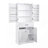 Versatile Freestanding Bathroom Cabinet with Multiple Compartments-1232431001