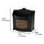 Wallmount Mailbox with Brass Accent-108296417