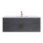 Ensemble de meuble-lavabo mural simple 60 "Spring-1857239701