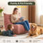 Fauteuil à billes - Mousse à haute résilience, dossier incurvé ergonomique, fauteuil de plancher léger pour petits espaces-129222549