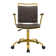 Chaise de bureau en similicuir Fuse