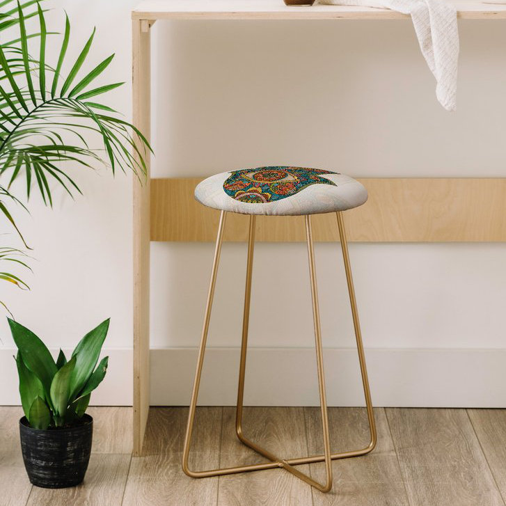 Tabouret de bar 25 po Hamsa