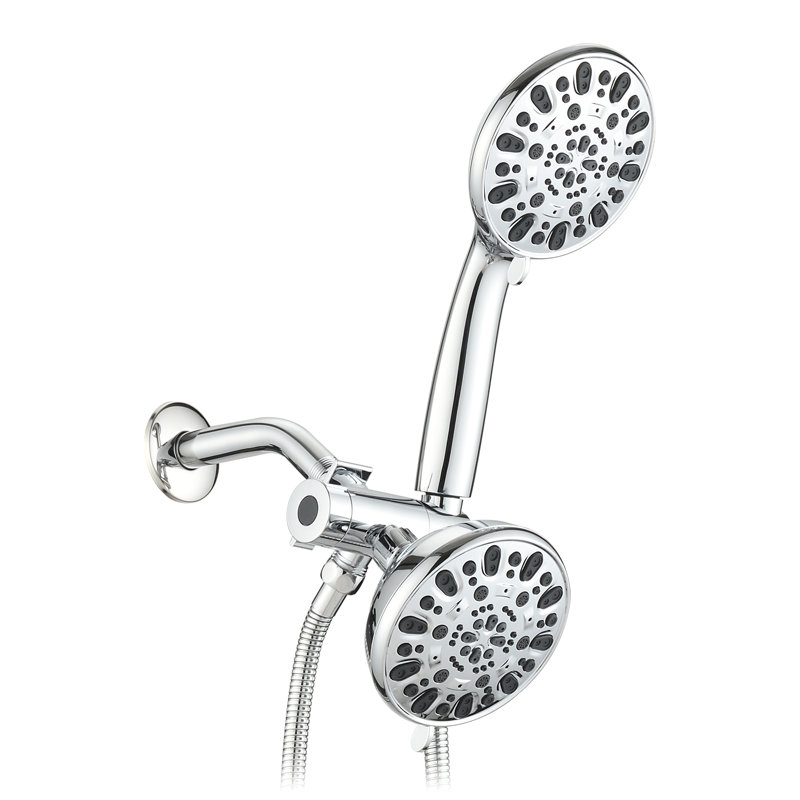 Dual Shower Head 1.8 GPM GPM, Chrome