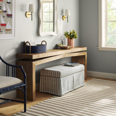 Renelso Natural Ivory Hand-Woven Wool Rug