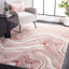 Abstract Machine Woven Stain-Resistant Area Rug