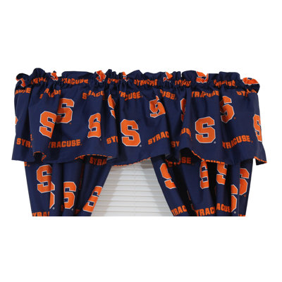 NCAA Tailored Window Valance