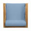 Fauteuil d'extérieur avec coussins Damico-1824226041