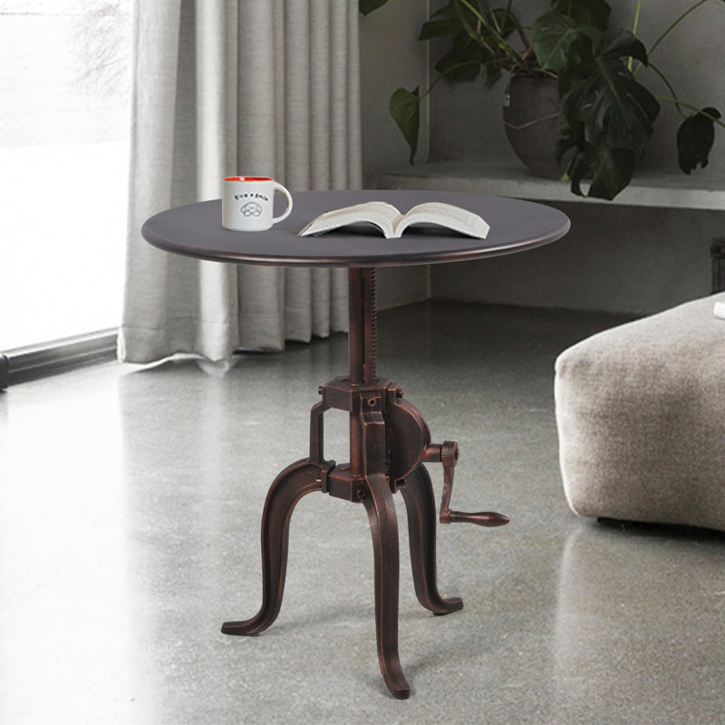 Kaileigh Iron Top End Table