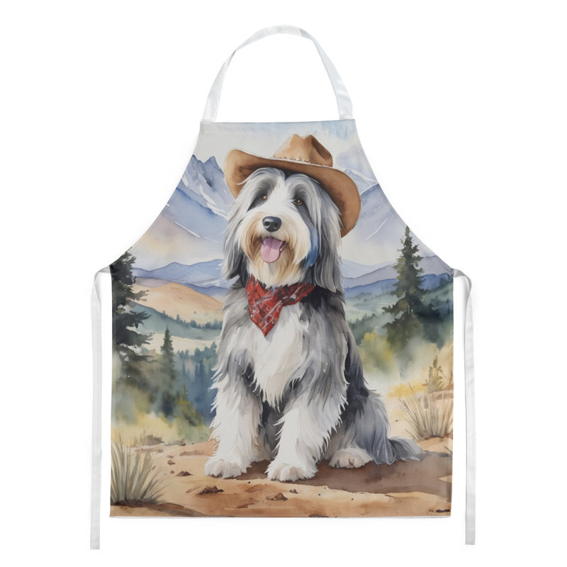 No Pattern Bib Apron