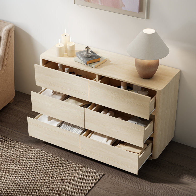 Commode 6 tiroirs l 47,2 po