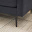 Ensemble de canapé convertible en forme de L convertible avec coussins, idéal pour le salon et l'appartement, offrant confort et style pour la détente