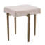Laforge Bench-Antique Gold w/Muslin Cushion-Sm