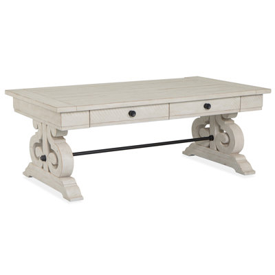 Lucrezia Wood Rectangular Cocktail Table