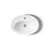 Serif® Ceramic Oval Drop-In Bathroom Sink with Overflow
