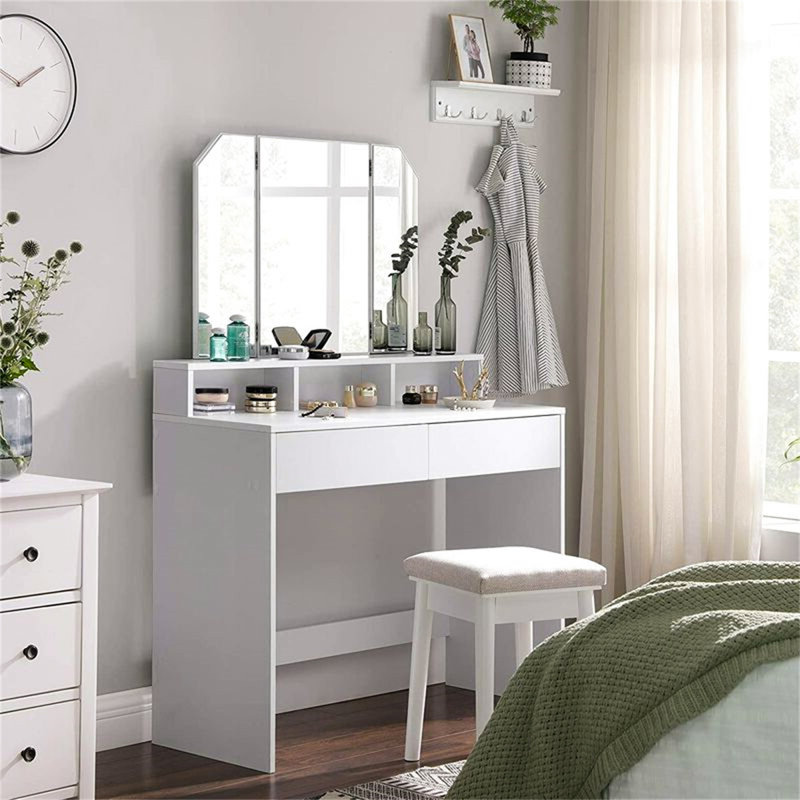 Jeany Dressing Table with Mirror
