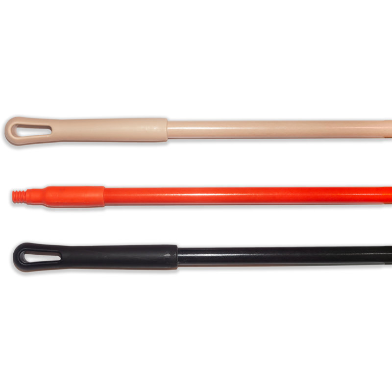 Broom Handles with Replaceable Head, Black