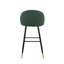 Chaise de bar en cuir Keliyah-148211038