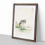 Chinese Little Bittern Bird by Numata Kashu - Picture Frame Painting Print-55680200-55680199