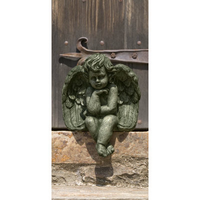 Seated Small Cherub Statue