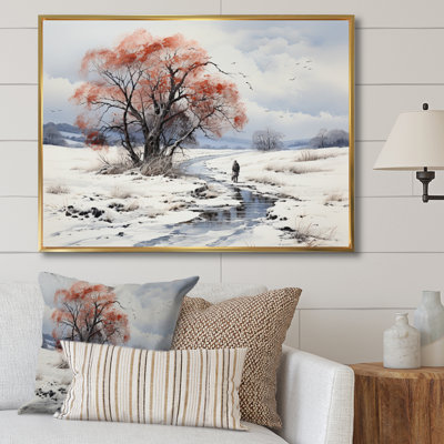 " Native Art Winters Solitude I "