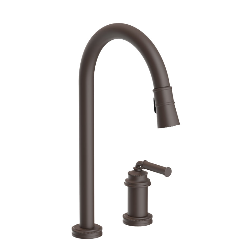 Taft Single Handle Pull Down Kitchen Faucet, Oil Rubbed Bronze