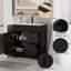 Base de meuble-lavabo simple autoportant 30 po seulement, lavabo non inclus-112888136