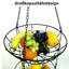 ClassicLiving Metal Hanging Fruit Basket
