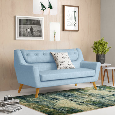 Zipcode Design Farner 165Cm Round Arm Sofa Reviews