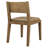 Calder Vegan Leather Dining Side Chair In Toast-1648949270