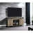 Bellarosa Gray Washed Finish TV Stand