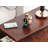 11.81" Solid Wood Narrow End Table