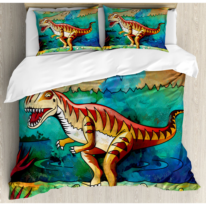 Ensemble de housse de couette dinosaur, Grand