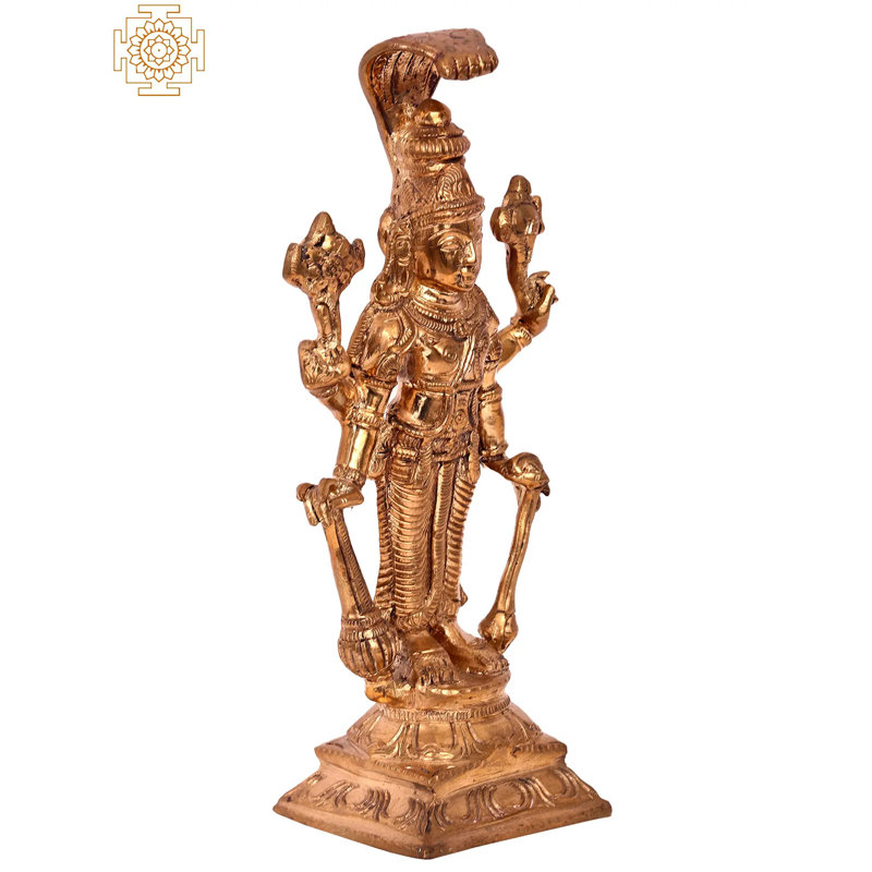 Figurine de Lord Satyanarayan Madhuchista Vidhana