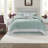 Oversized Cotton Bedding Sets, Queen Coastal Jacquard Comfort For Home