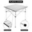 Table pliante carrée 28 po Sharnett