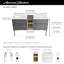 Base de meuble-lavabo simple mural 24 po Studio S-52288802