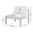 Farron Leather Slipper Chair