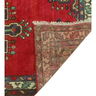 Grizel One-of-a-Kind 3'1" X 10'3" 1980s Runner Wool Area Rug