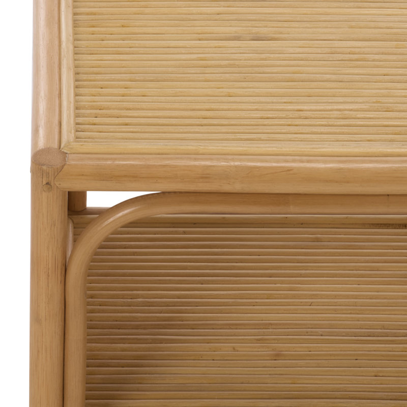 Table de chevet en rotin Fridolina