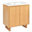 Ensemble de meuble-lavabo élégant avec lavabo offrant beaucoup de rangement et un design élégant.-110488750