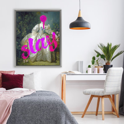 Slay Classical Baroque Gown Floating Frame, design by Lil' Rue
