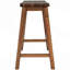 Tabourets de cuisine en bois à hauteur de comptoir 2 pièces Farmhouse Rustic